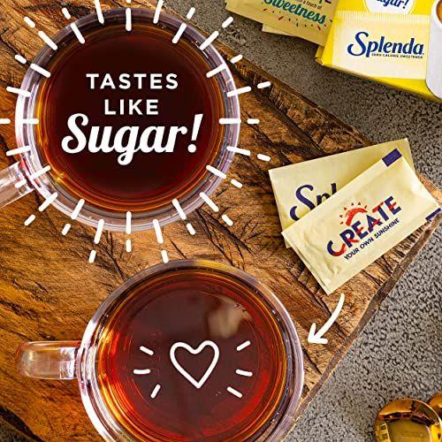 Adoçante Splenda sem Calorias, Zero Açúcar e sem Sabor - 200 Pacotes Imagem de Adoçante Splenda sem Calorias, Zero Açúcar e sem Sabor - 200 Pacotes