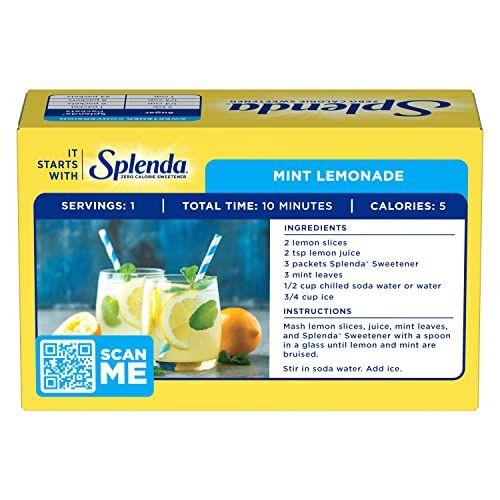 Adoçante Splenda sem Calorias, Zero Açúcar e sem Sabor - 200 Pacotes Imagem de Adoçante Splenda sem Calorias, Zero Açúcar e sem Sabor - 200 Pacotes