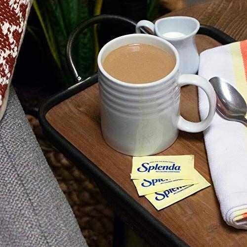 Adoçante Splenda sem Calorias, Zero Açúcar e sem Sabor - 200 Pacotes Imagem de Adoçante Splenda sem Calorias, Zero Açúcar e sem Sabor - 200 Pacotes