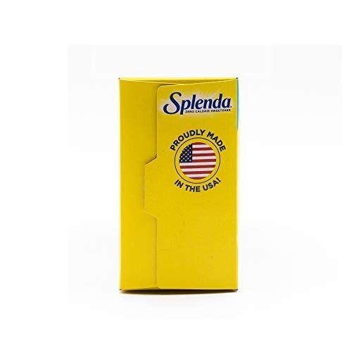 Adoçante Splenda sem Calorias, Zero Açúcar e sem Sabor - 200 Pacotes Imagem de Adoçante Splenda sem Calorias, Zero Açúcar e sem Sabor - 200 Pacotes