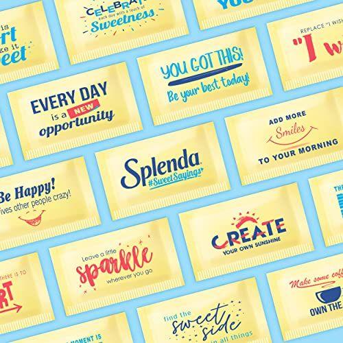 Adoçante Splenda sem Calorias, Zero Açúcar e sem Sabor - 200 Pacotes Imagem de Adoçante Splenda sem Calorias, Zero Açúcar e sem Sabor - 200 Pacotes