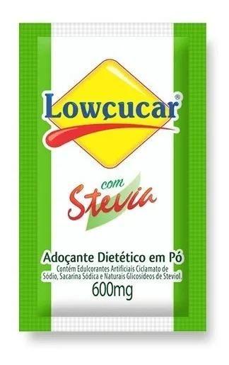 Imagem de Adoçante Stevia Plus Lowçucar Sachê 0,6g - 1000 Unidades