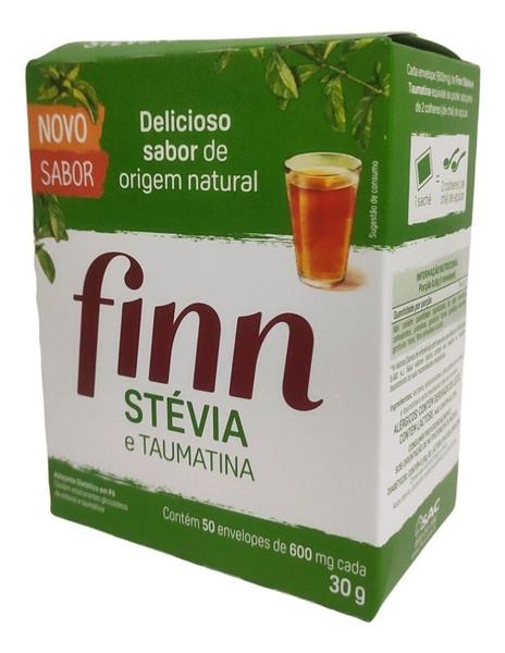 Imagem de Adoçante Stevia Taumatina Liquido 65ml + Pó Cx C/50 Saches