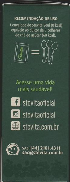 Imagem de Adocante Stevita Soul 50 Env 70mg VEGAN