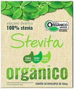 Imagem de Adocante Stevita Stevia 50 Env 0,50mg ORGANICO 3 Unidades