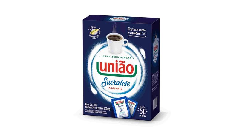 Imagem de Adoçante união sucralose sachê com 3 unidades 