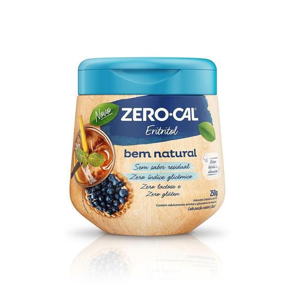 Imagem de Adoçante Zero Cal Eritritol Bem Natural 250g - Zero-Cal