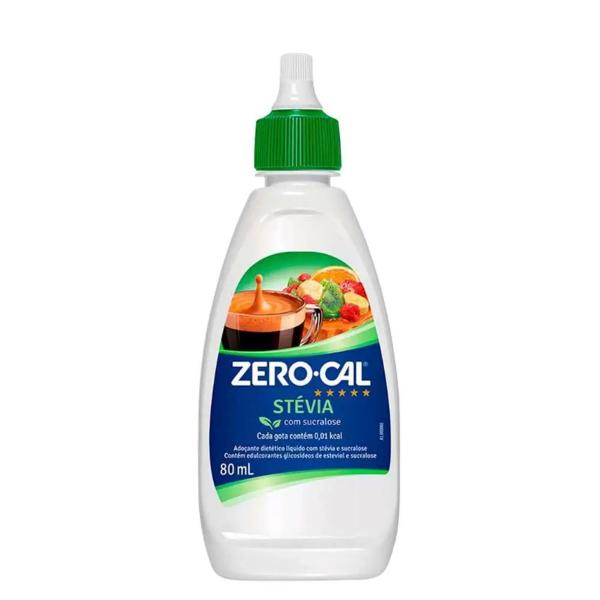 Adoçante Zero Cal Stévia Liquido 80ml Kit 3 - Hypera Pharma Imagem de Adoçante Zero Cal Stévia Liquido 80ml Kit 3