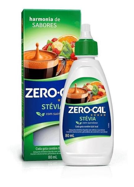 Imagem de Adoçante Zero Cal Stevia Líquido 80Ml