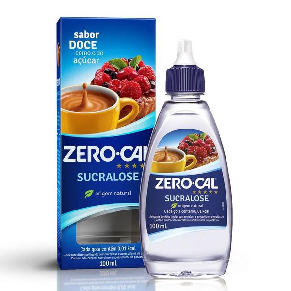 Imagem de Adoçante Zero Cal Sucralose Gotas 100ml