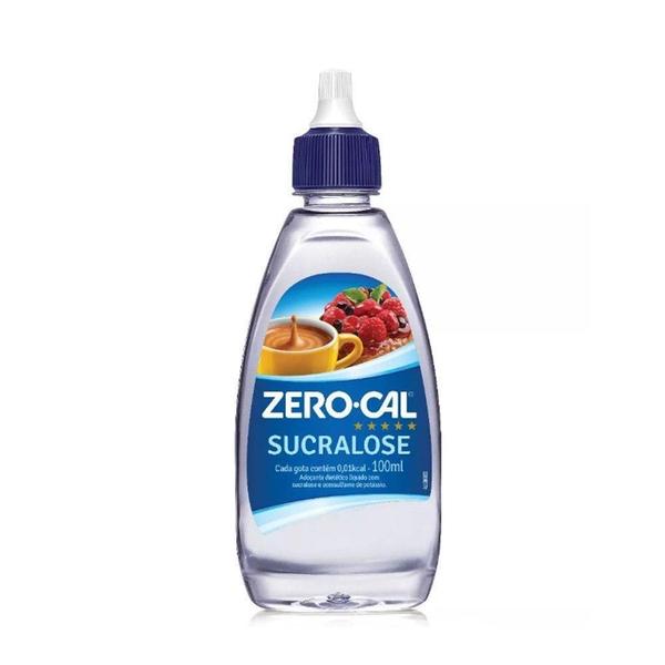 Imagem de Adoçante Zero Cal Sucralose Liquido 100Ml Kit 3