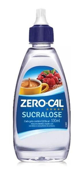 Imagem de Adoçante Zero Cal Sucralose Liquido 100ml Kit 3