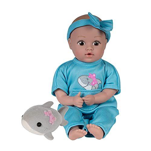 Imagem de Adora Mini Baby Doll com Soft Flocked Shark Friend - Be Bright Tots &amp Friends