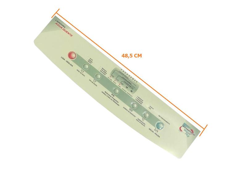 Imagem de Adorno / painel decorativo colante maquina de lavar - bwq07a - advantech wash 7kg - bwq 07a