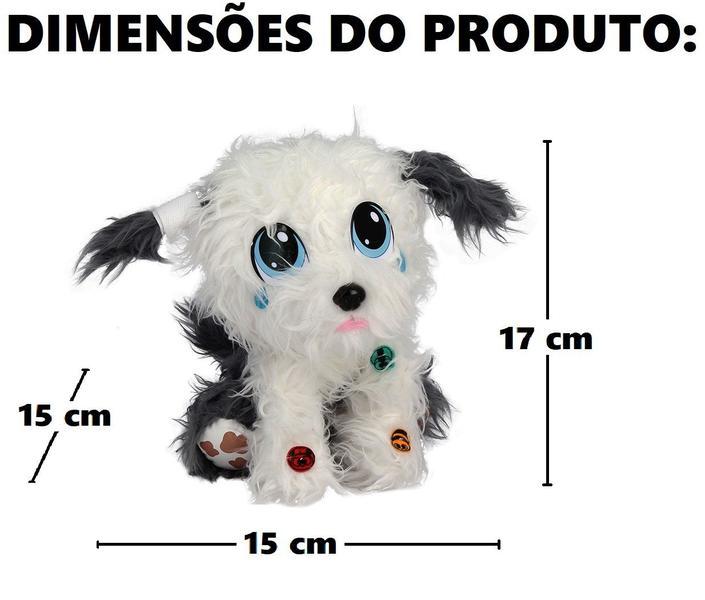 Imagem de Adota Pets Pelúcia Hug Me Max, Beethoven Emite +40 Sons Multikids BR1219