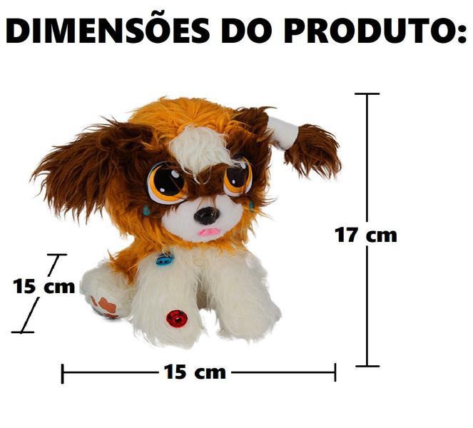 Imagem de Adota Pets Pelúcia Hug Me Max, Beethoven Emite +40 Sons Multikids BR1219