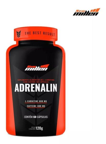 Adrenalin 60caps Termognico Com L-carnitina - New Millen - Termognico -  Magazine Grupopromotop