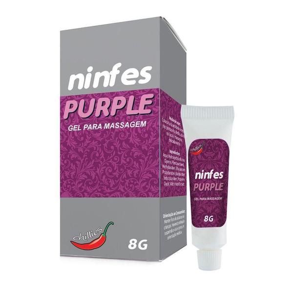 Imagem de Adstringente Feminino Ninfes Purple 8Gr Chillies - Sexshop