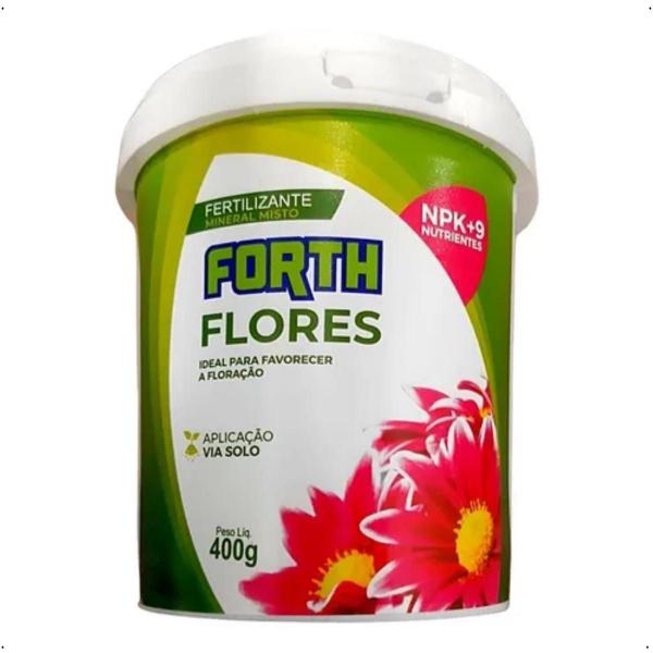 Adubo Fertilizante Forth Flores 400g Jardineira Completo Imagem de Adubo Fertilizante Forth Flores 400g Jardineira Completo