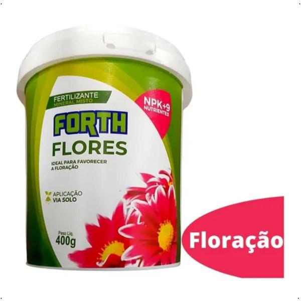 Adubo Fertilizante Forth Flores 400g Jardineira Completo Imagem de Adubo Fertilizante Forth Flores 400g Jardineira Completo