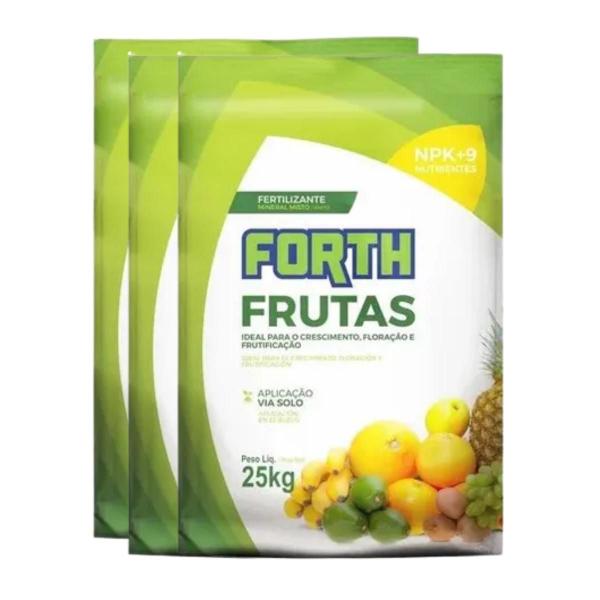 Imagem de Adubo Fertilizante Forth Frutas Saco 25kg Nutrição Floração