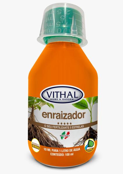 Imagem de Adubo Fertilizante Liquido concentrado mineral misto para  plantas e flores  Vithal 100 ml