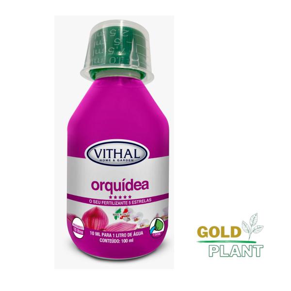 Imagem de Adubo Fertilizante Liquido concentrado mineral misto para  plantas e flores  Vithal 100 ml