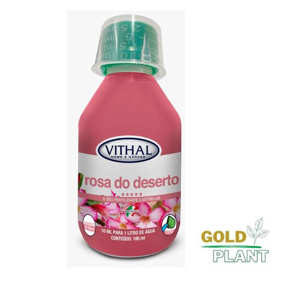 Imagem de Adubo Fertilizante Liquido concentrado mineral misto para  plantas e flores  Vithal 100 ml