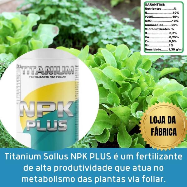 Imagem de Adubo Fertilizante Npk Plus Titanium 1 lt amendoim produção