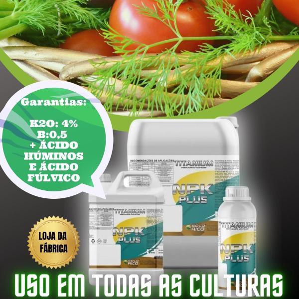 Imagem de Adubo Fertilizante Npk Plus Titanium 1lt Frutíferas produção