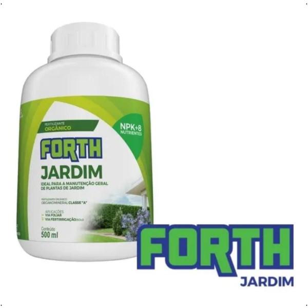 Imagem de Adubo Fertilizante Orgânico Forth Jardim 500ml Concentrado