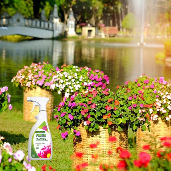 Imagem de Adubo Orgânico Fertilizante Forth Flores Pronto Uso 500ml