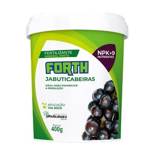 Imagem de Adubo Para Jabuticabeiras Fertilizante Forth - Kit 2x400g