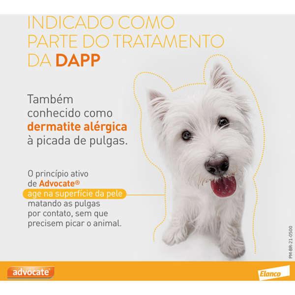 Imagem de Advocate Elanco 0,4 mL para Cães de até 4 Kg - 1 Bisnaga