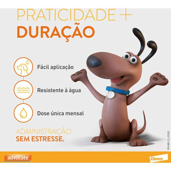 Imagem de Advocate Elanco 4,0 mL para Cães de 25 Kg até 40 Kg - 1 Bisnaga