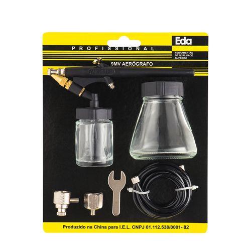 Aerógrafo Pneumático Tipo Caneta EDA 9MV Imagem de Aerógrafo Pneumático Tipo Caneta EDA 9MV