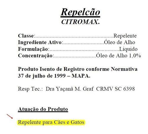 Imagem de Afasta Repele Gato Cachorro Educador Urinar Xixi Cocô 500ml