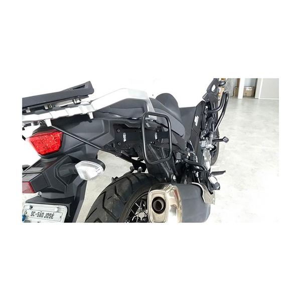 Imagem de Afastador Alforge V-Strom 1000A 2019 2020 2021 Aço Preto