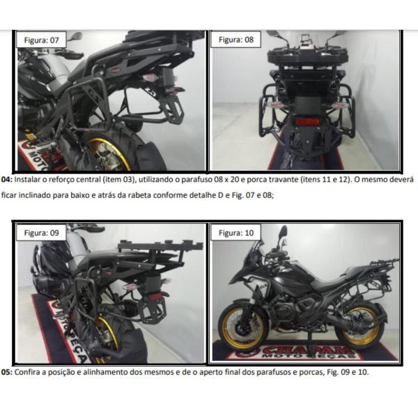 Imagem de Afastador de alforge bmw r 1300gs 2024+ chapam