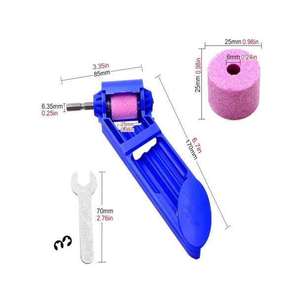 Imagem de Afiador d Brocas Milímetros/Polegadas de 2-12,5mm e 5/64-1/2