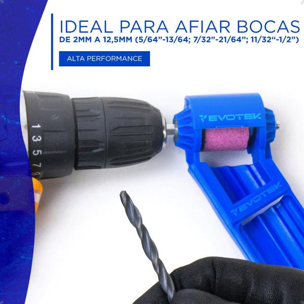 Imagem de Afiador de Brocas De Furadeira Amolador 2mm A 12,5mm Portátil