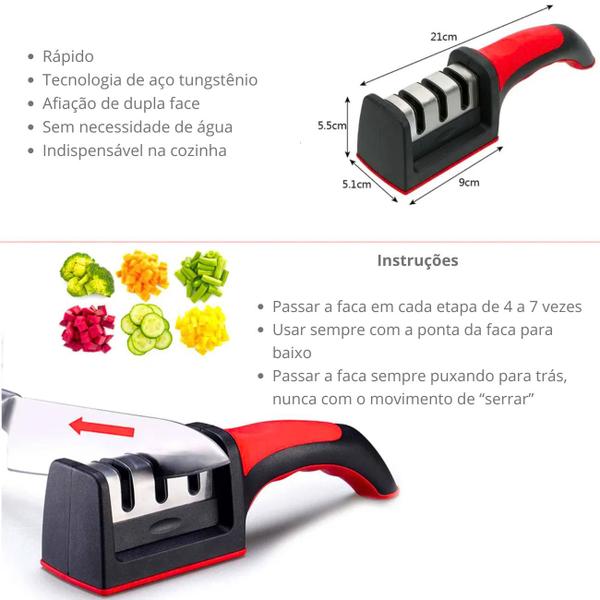 Afiador De Facas Perfeito Para Afiar Amolar E Da Acabamento Para Suas Laminas - Art House Imagem de Afiador De Facas Perfeito Para Afiar Amolar E Da Acabamento Para Suas Laminas