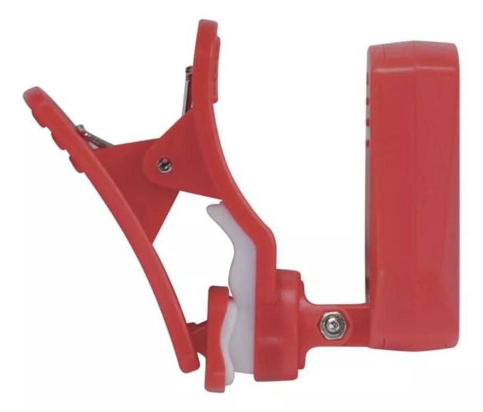 Afinador Digital Cromático / Tonante / AF 10 / Vermelho / Guitarra / Violão / Cavaco / Ukulele / Contra baixo / Violino Imagem de Afinador Digital Cromático / Tonante / AF 10 / Vermelho / Guitarra / Violão / Cavaco / Ukulele / Contra baixo / Violino