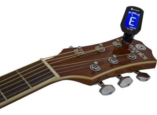 Imagem de Afinador Digital Violão Guitarra Ukule Clip Th-101 Harmonics
