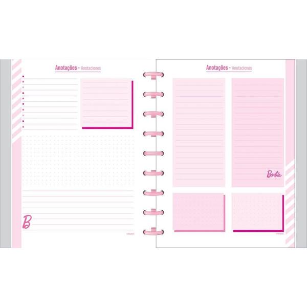 Imagem de Agenda 2025 Barbie 80 Folhas 177X240MM