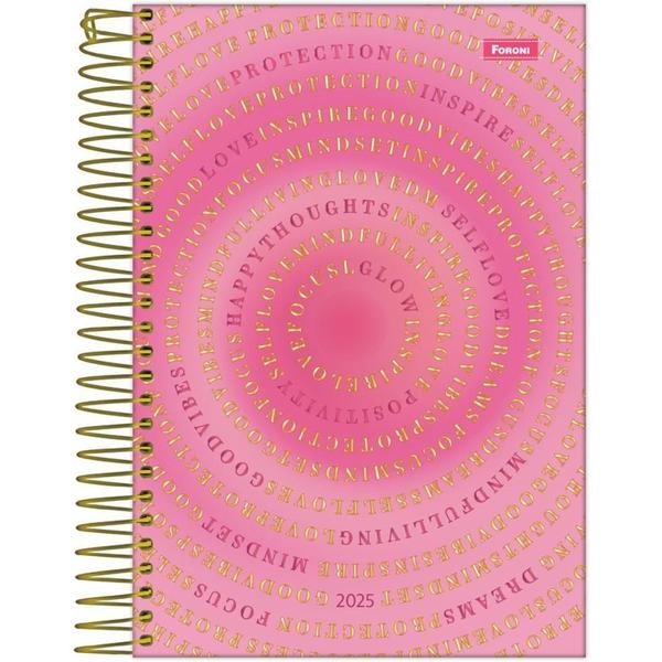 Imagem de Agenda 2025 BLUSH 176 Folhas 130X188MM - Pacote com 05