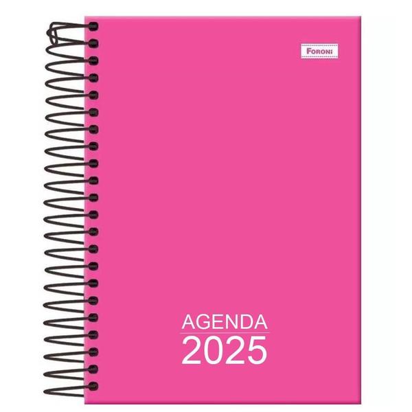 Imagem de Agenda 2025 Diária Espiral 176Fls Cliff Rosa Foroni