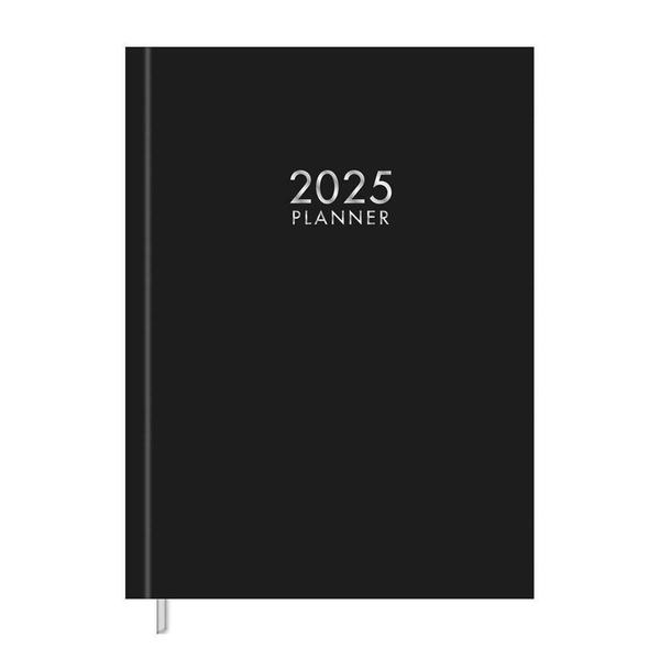 Imagem de Agenda 2025 Planner Executivo Pequeno Napoli Preto Tilibra