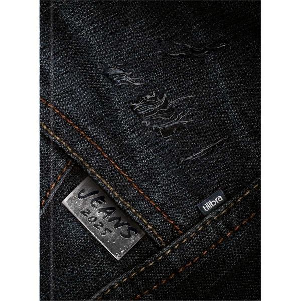 Imagem de Agenda 2025 Tilibra jeans 123x166mm 112 folhas