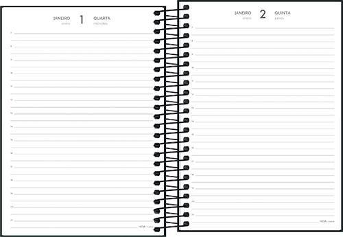 Imagem de Agenda 2025 tilibra spice espiral preta